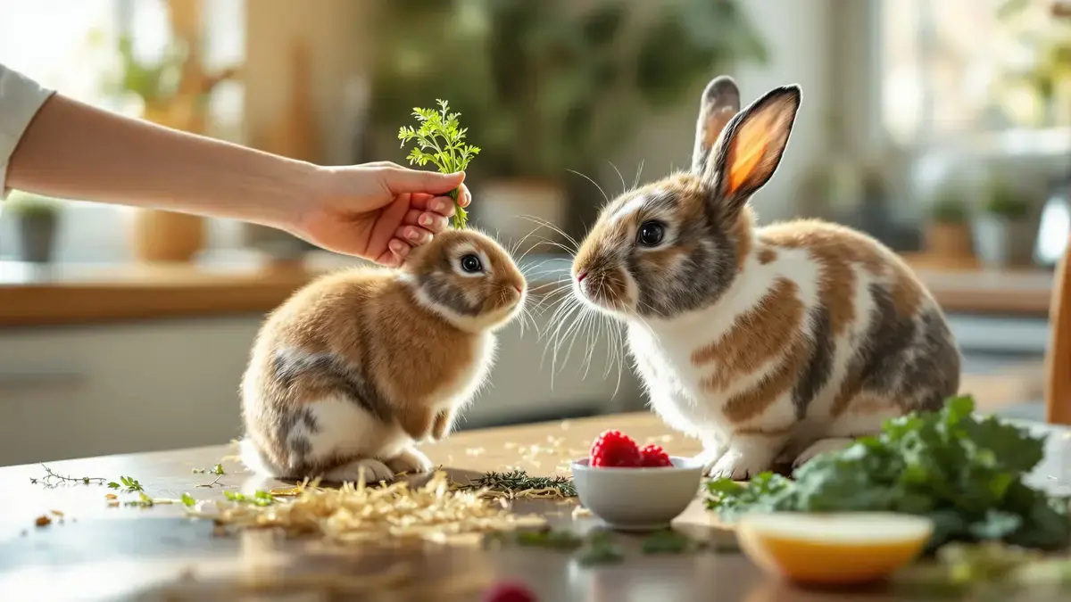 4 lekkernijen waar uw konijn dol op is en die u zonder aarzeling kunt geven