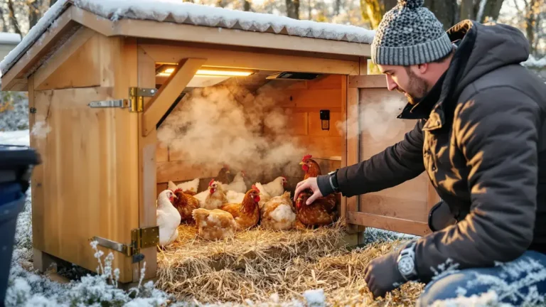 Deze onderschatte kippenhokverwarmers maken de winter voor kippen draaglijker en voorkomen onnodige verliezen