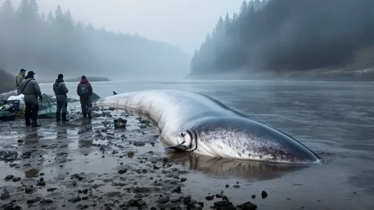 Deze zoetwatervis van 7 meter en 1,5 ton daagt onze opvattingen over de grootte van aquatische soorten uit