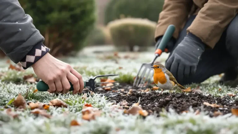 Zonder deze eenvoudige taak in januari kunnen de roodborstjes deze winter uit uw tuin verdwijnen
